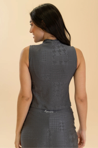 CROPPED JACQUARD